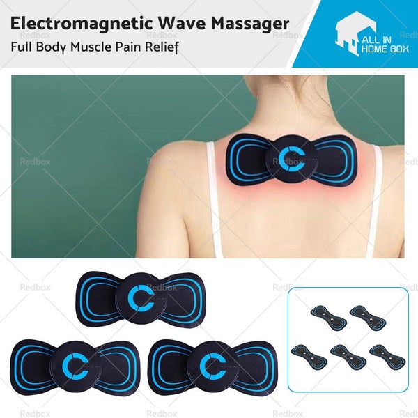 Microcurrent Mini Massage Device EMS Massager Back Full Body Muscle Pain Relief Carousel 2