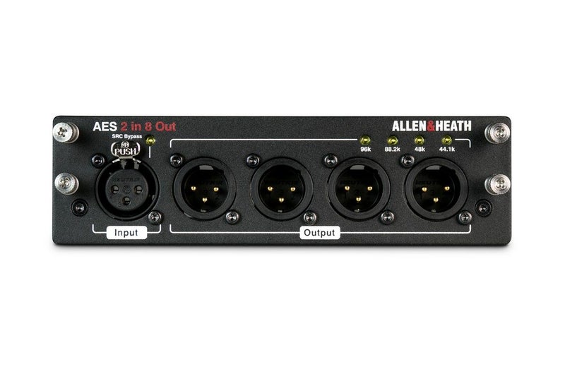 DLAES2180 :: A&H dLive AES Audio Interface card - 2in 8out Carousel 1