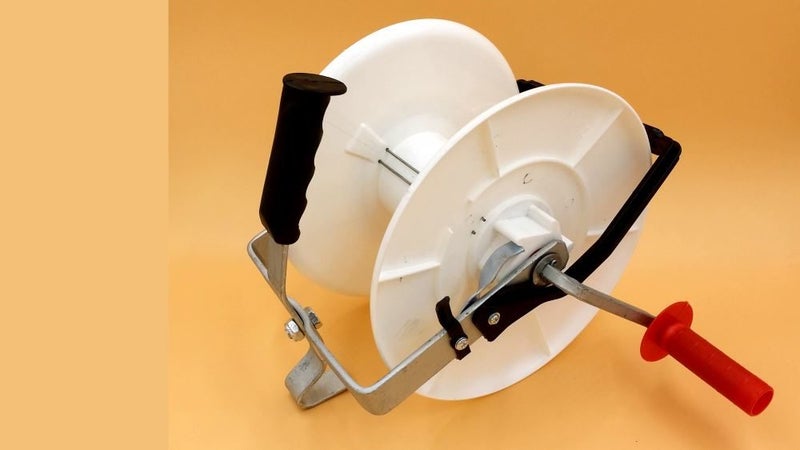 3 x FENCING REELS * GEARED ELECTRIC FENCING REEL 3: 1 GEAR RATIO TAPE & WIRE NEW Carousel 1