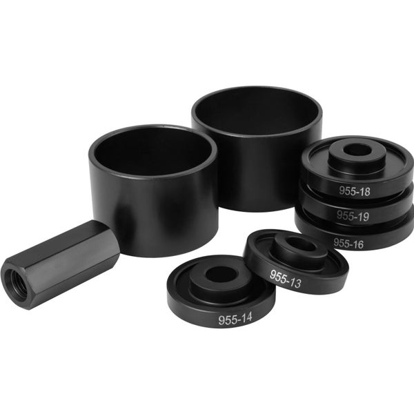 23 PCs Front Wheel Drive Bearing Removal Adapter Puller Pulley Tool Kit W/Case Carousel 12