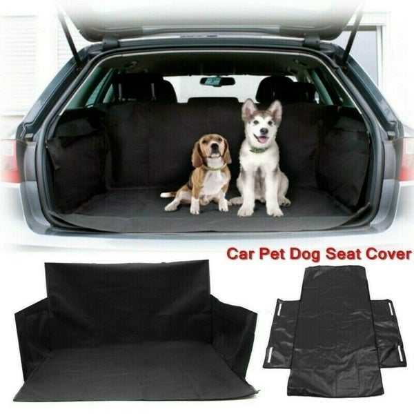 NEW Waterproof Pet Dog Car Boot Seat Cover - Oxford SUV Trunk Liner Mat Carousel 1