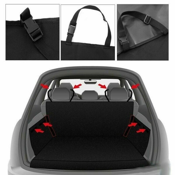 NEW Waterproof Pet Dog Car Boot Seat Cover - Oxford SUV Trunk Liner Mat Carousel 2