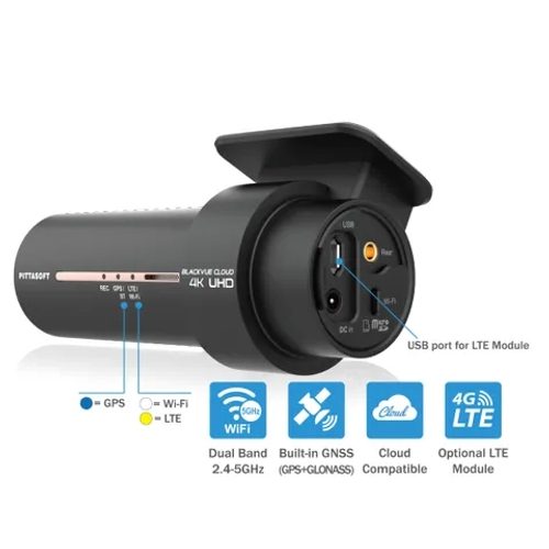 BLACKVUE DR900X-1CH PLUS 4K UHD DASHCAM WITH 32GB SD CARD Carousel 5