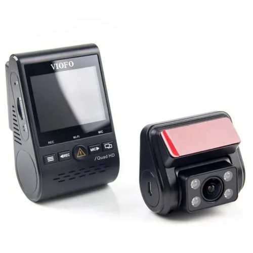 VIOFO DASHCAM 2K A129 PLUS DUO IR FRONT & INTERIOR WITH GPS & 2.4GHZ WI-FI QU... Carousel 2
