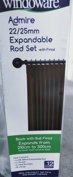 3 Curtain wall brackets NEW 22/25mm Carousel 3