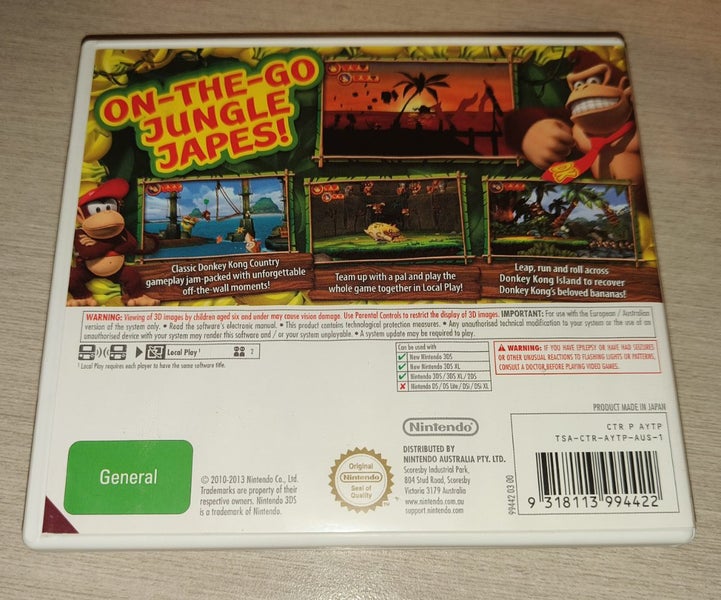 Donkey Kong Country Returns Nintendo 3DS Carousel 2