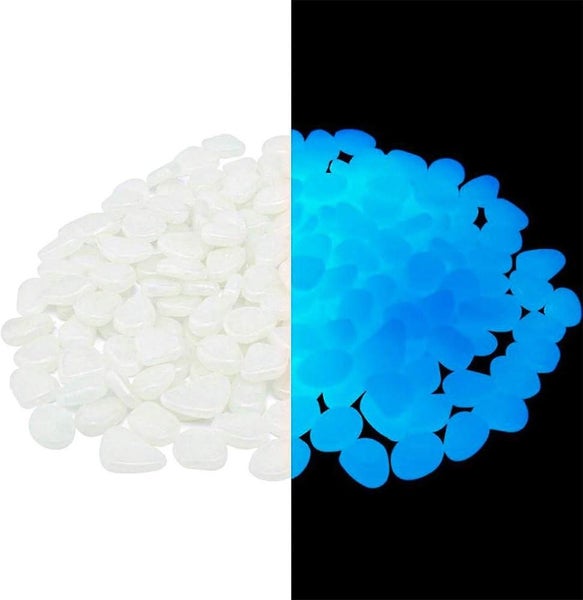 Luminous Stones Decorative Pebbles That Glow In The Dark Suitable For Walkways Carousel 1