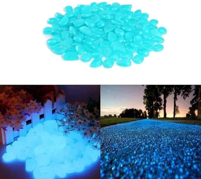 Luminous Stones Decorative Pebbles That Glow In The Dark Suitable For Walkways Carousel 2