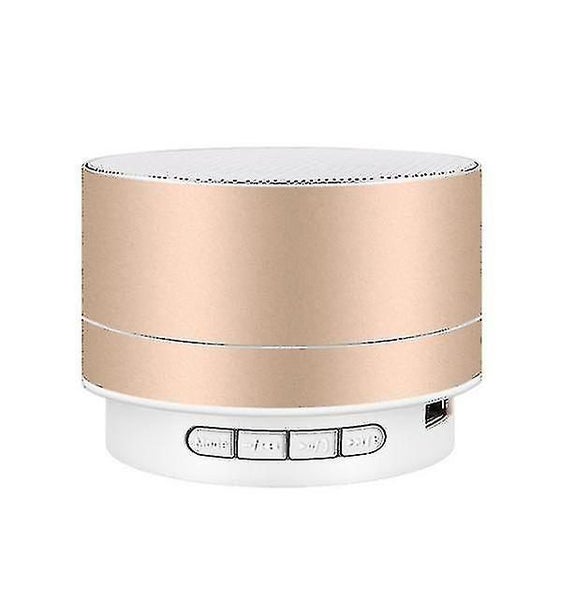 Usb Wireless Bluetooth Speaker mini Subwoofer Outdoor Player gold Carousel 1