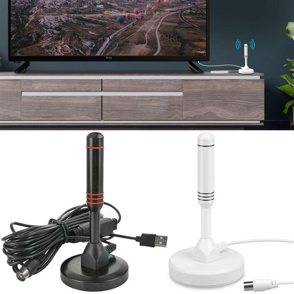 Portable TV Antenna Indoor Outdoor Digital HD Freeview Aerial Ariel 200Mile Carousel 2
