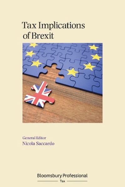 Tax Implications of Brexit by Nicola Saccardo - Paperback Carousel 1