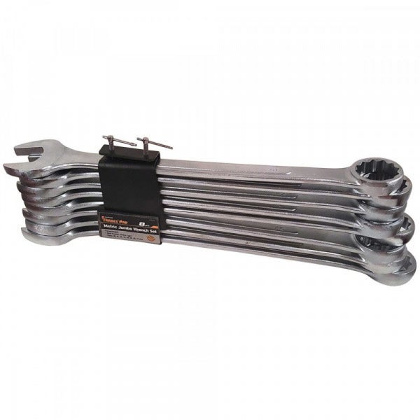 Trades Pro 8Pc Metric Jumbo R&Oe Spanner Set (40-47mm) Carousel 1