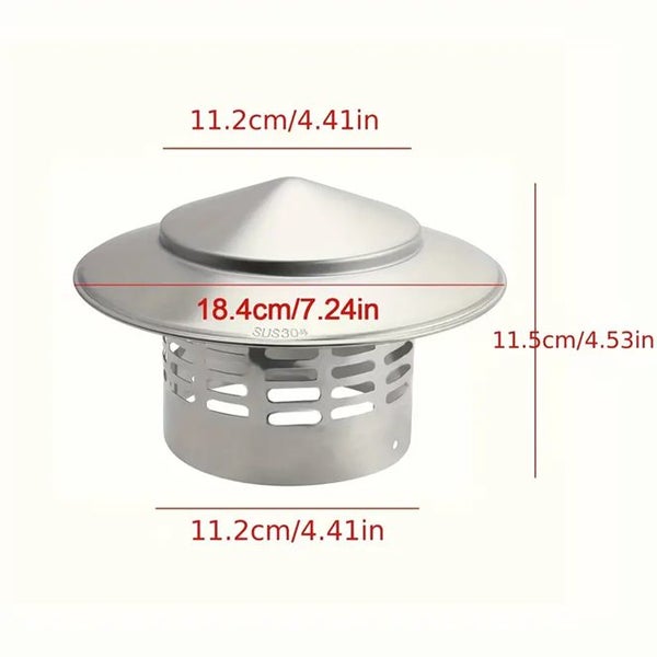 Flue Rain Cap Carousel 2