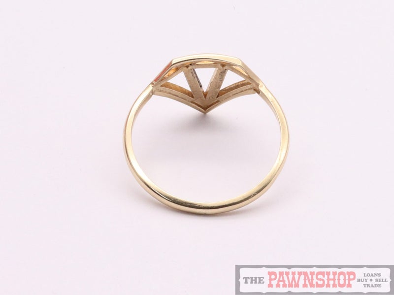 9ct Yellow Gold "Diamond" Design Statement Ring62863232219778113