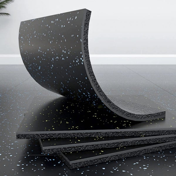 Rubber Mats Gym Flooring 1x1m 20mm Carousel 2