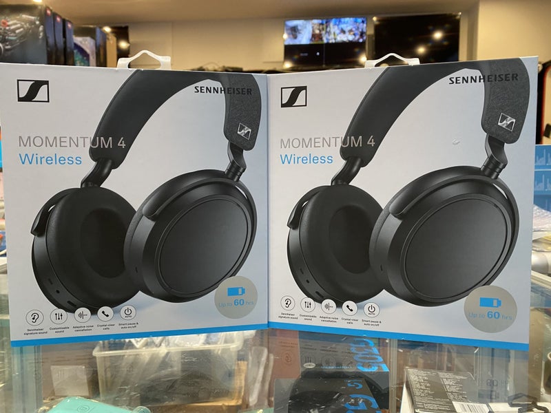 Sennheiser Momentum 4 Headphones Black + Afterpay Carousel 11