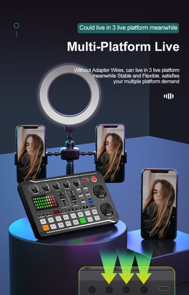 Professional Audio Mixer New Carousel 9