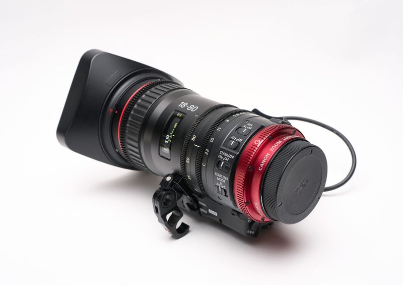 Canon EF CN-E 18-80mm T4.4 L IS Cine Servo Lens Carousel 2