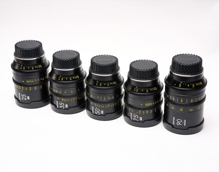 DZOFilm Vespid Primes EF Mount (25mm, 35mm, 50mm, 75mm, 90mm) Carousel 2