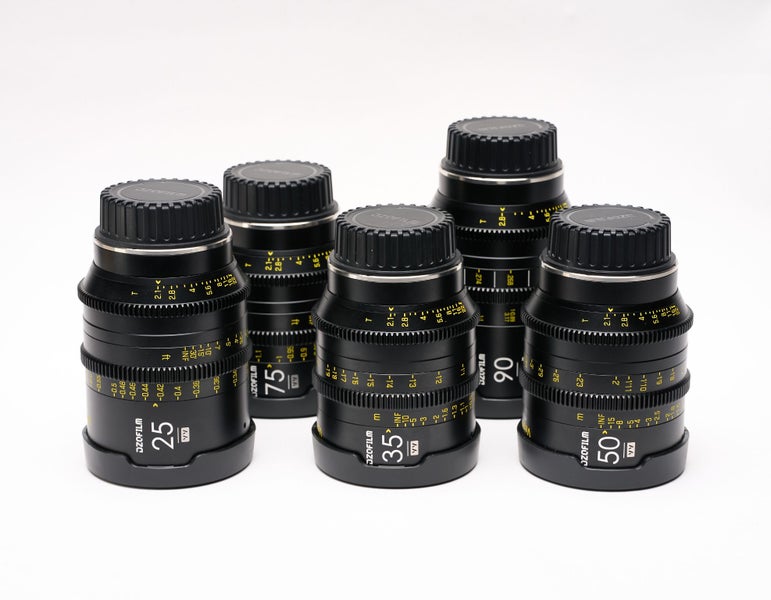 DZOFilm Vespid Primes EF Mount (25mm, 35mm, 50mm, 75mm, 90mm) Carousel 4