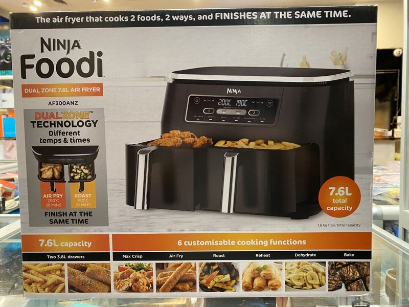 Ninja Foodi Dual Zone Air Fryer Af300 7.6L+ Afterpay Carousel 8