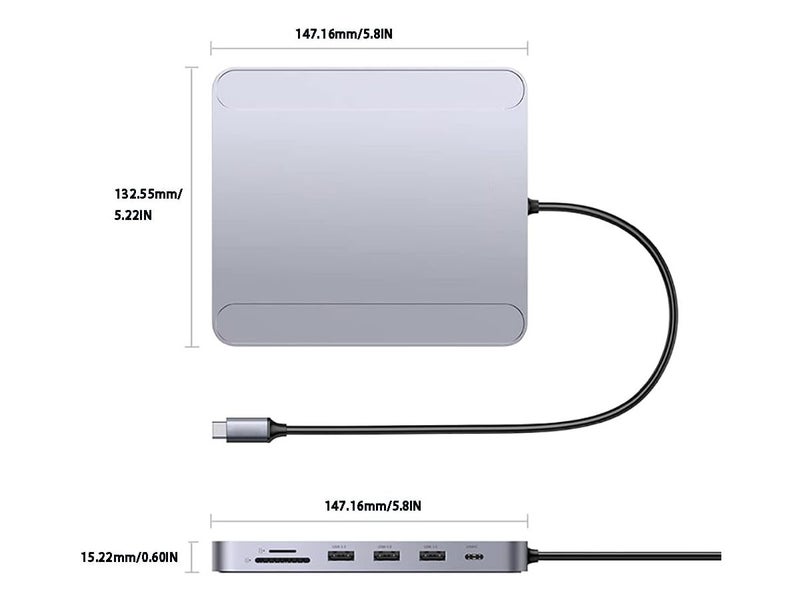 Universal USB C Hub Clearance - Clearance Carousel 9