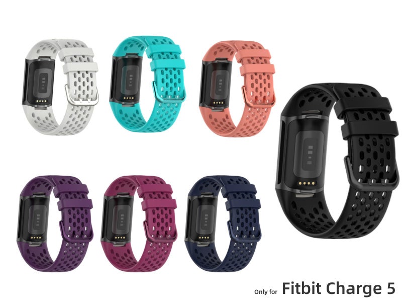 Silicone Watch Sport Band for Fitbit Charge 5 Compatible 7 Colours628638444764191120