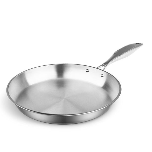 SOGA Stainless Steel Fry Pan 20cm Frying Pan Top Grade Induction Cooking FryPan Carousel 1