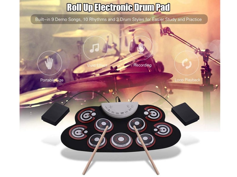 PTN New Electronic Drums Set with Drum Sticks Sale Sale Carousel 2