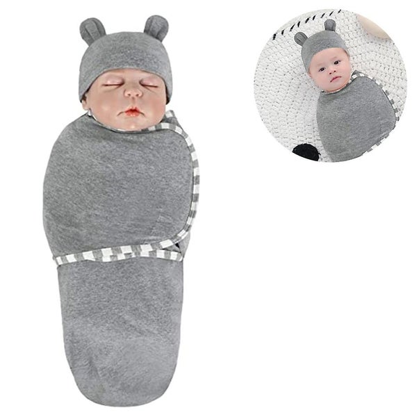 0-3 Months Easy To Use Newborn Swaddle Wrap Keeps Baby Cozy And Secure And Help Carousel 1