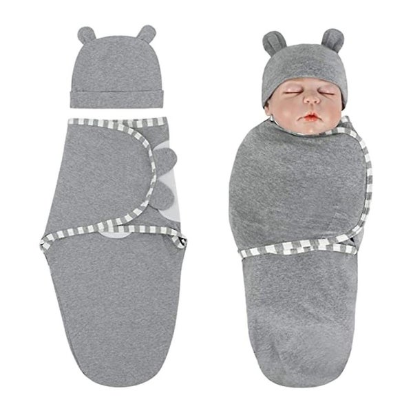 0-3 Months Easy To Use Newborn Swaddle Wrap Keeps Baby Cozy And Secure And Help Carousel 2