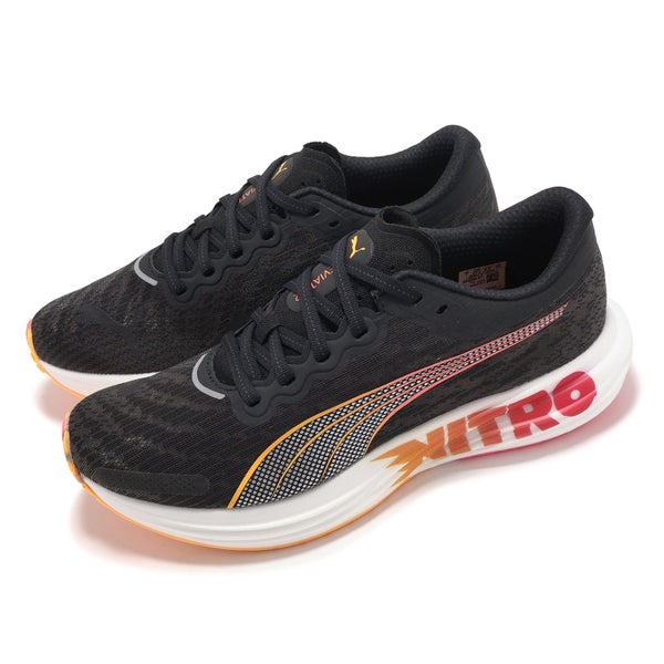 Puma Deviate Nitro 2 Wns Black Sun Stream Women Road Running Sheoes 309698-01 Carousel 16