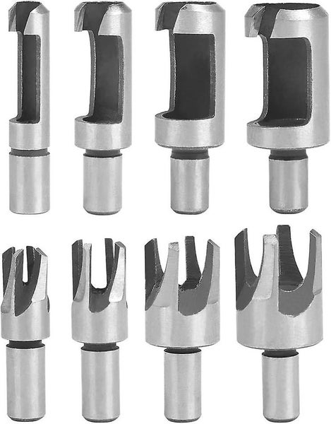 Wood Plug Drill 8pcs Wood Plug Cutter Claw Drill Bits 6mm 10mm 13mm 16mm Carbon Carousel 1