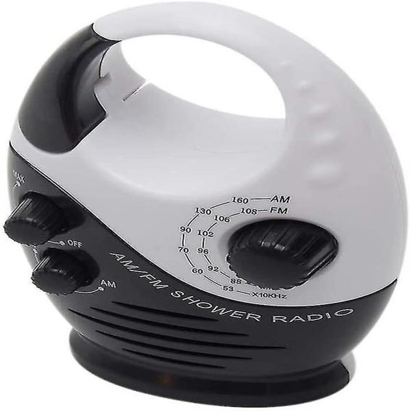 Bathroom Radio Mini Waterproof Am Fm Shower Radio With Top Handle Adjustable Vo Carousel 3