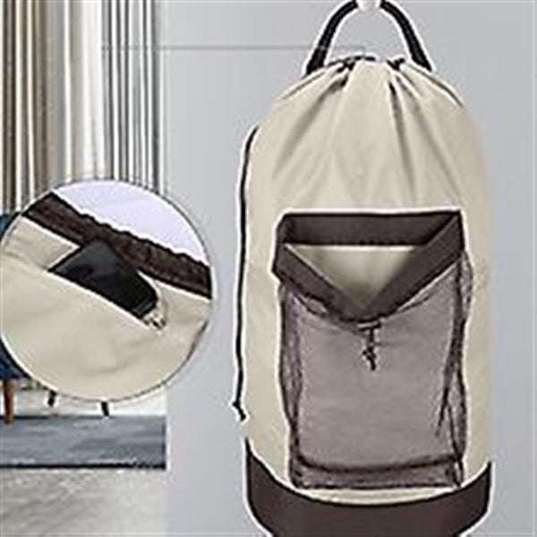 Backpack Laundry Bag Laundry Backpack With Shoulder Straps And Mesh Pocket Dura Carousel 5