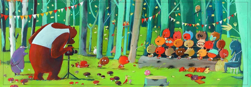 Forest Friends 100pc puzzle