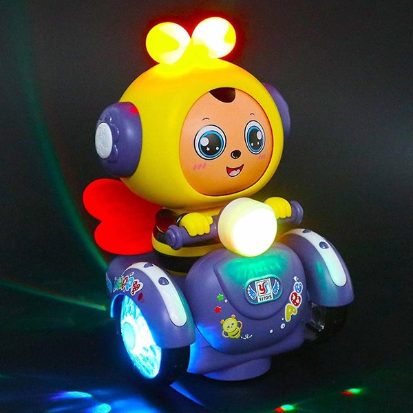 Baby Musical Toy With Led Lights fun Bee Shape Musical Light Toddler Toys Music Carousel 2