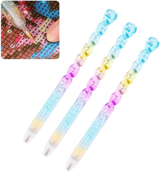 5d Drill Pen For Rhinestone - Diamond Painting Tool With Full Diamond Cross Sti Carousel 1