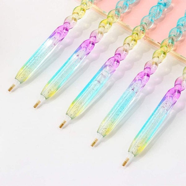 5d Drill Pen For Rhinestone - Diamond Painting Tool With Full Diamond Cross Sti Carousel 5