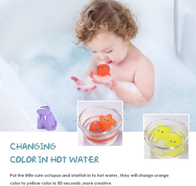 Baby Bath Toy Lion Spray Net Fishing Fish Shark Children's Animal Pinch Music F Carousel 5