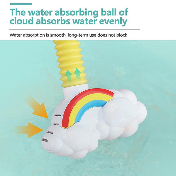 Bath Toy Bathtub Toys Showers Bathing Spouts New Suckers Baby Children Folding Carousel 5