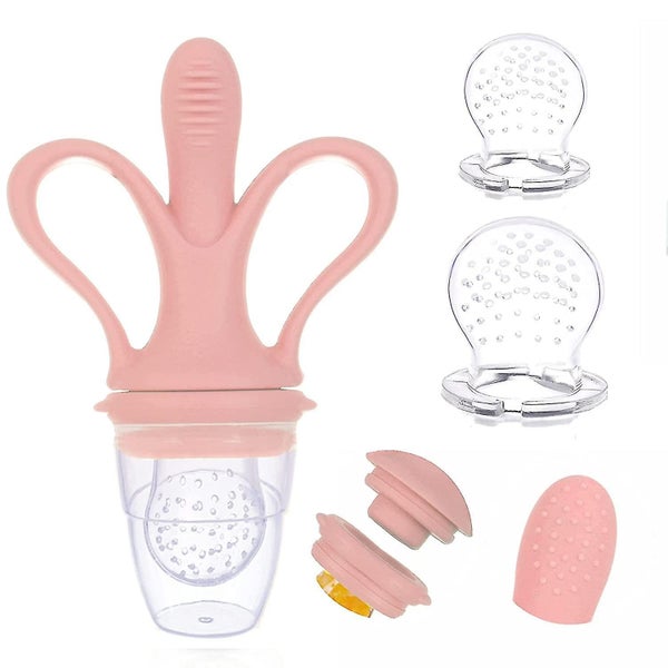 Baby Fruit Feeder Banana Mesh Pacifier Infant Toddler Fresh Food Babies Fruit A Carousel 1