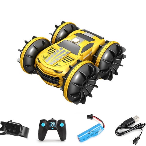 Kids Amphibious RC Car Boat - Dual Control Mode Carousel 1