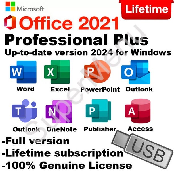 Microsoft Office Professional PLUS PRO 2021 Carousel 1