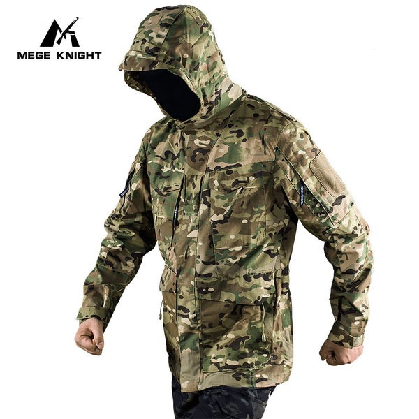M65 Trench Coats Tactical Military Camouflage Jacket US Men's Carousel 2