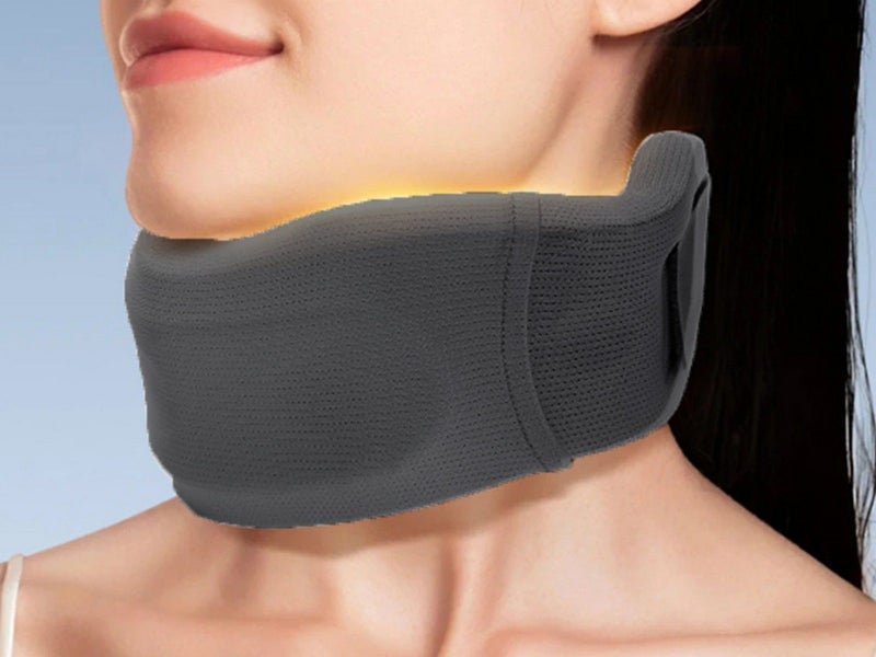 Neck Brace Household Neck Protection Artifact Fixed Cervical Spine - Black - L Carousel 3
