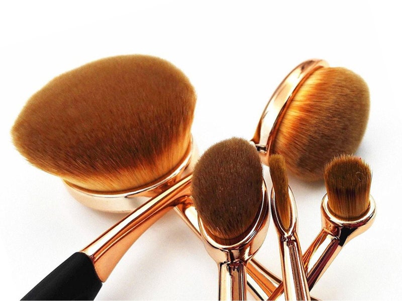10Pcs Toothbrush Makeup Brushes Set Powder Brush Carousel 2