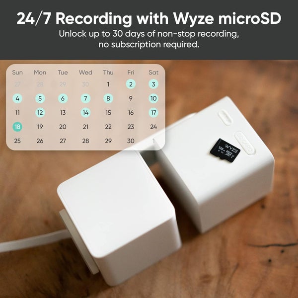 WYZE Cam Pan v3 PTZ Indoor / Outdoor Camera - Black Carousel 7