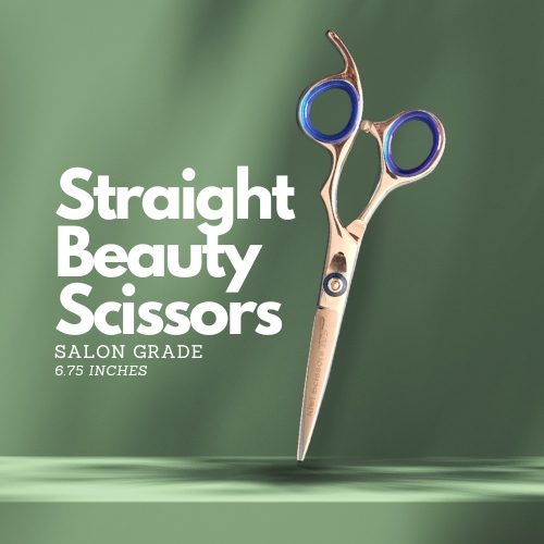 Professional Straight Hairdressing Scissors, 6.75 Inches Carousel 1