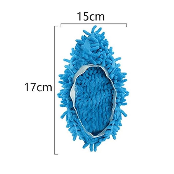 Mop Slippers Shoes Cover Dust Duster Slippers Cleaning Floor House Washable Carousel 2